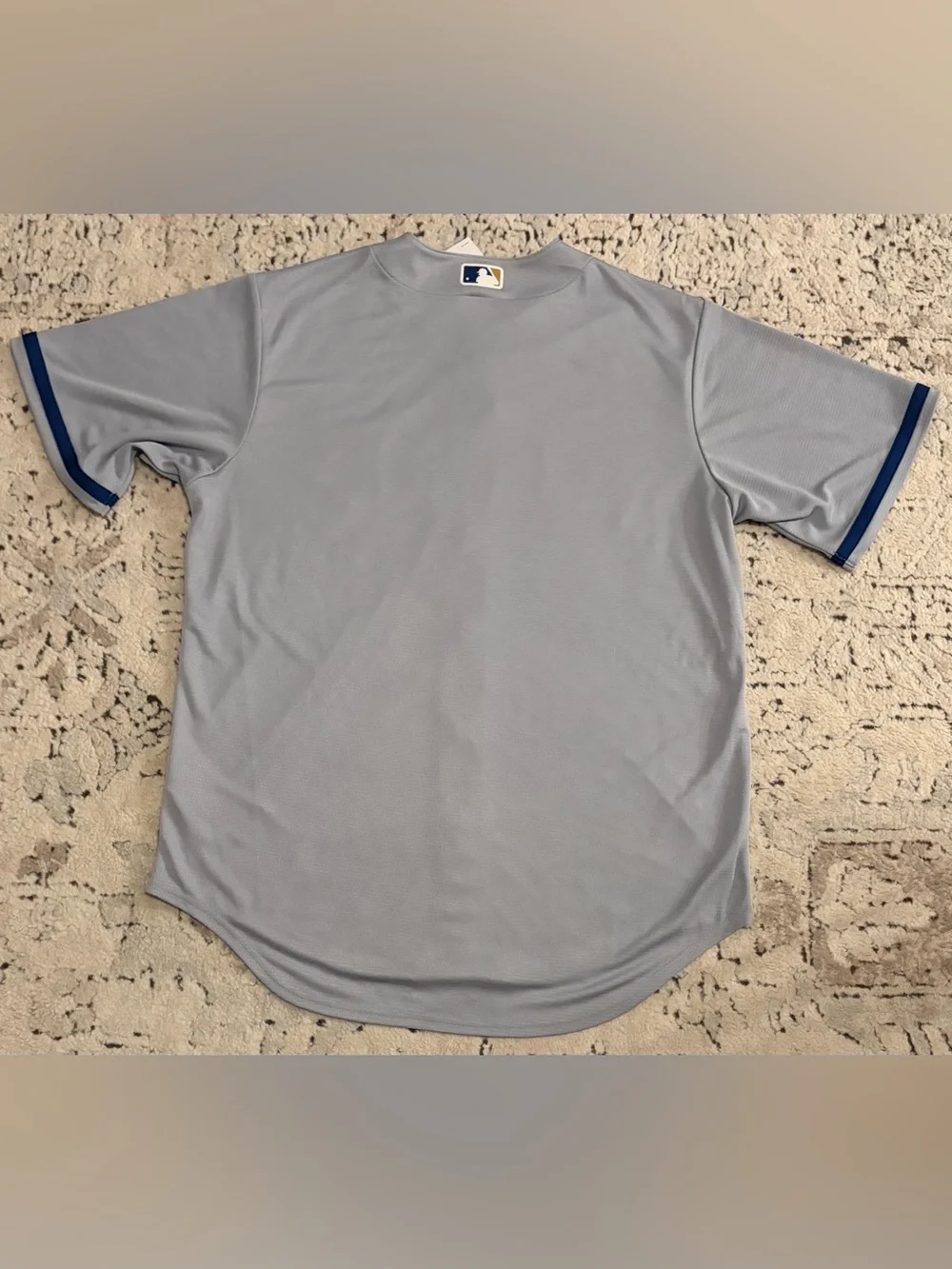 Nike Authentic Kansas City Royals MLB Baseball Gray Jersey Men’s Size: Medium